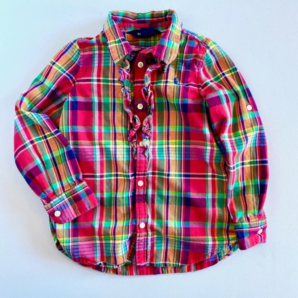 Ralph Lauren Ruffle Blouse